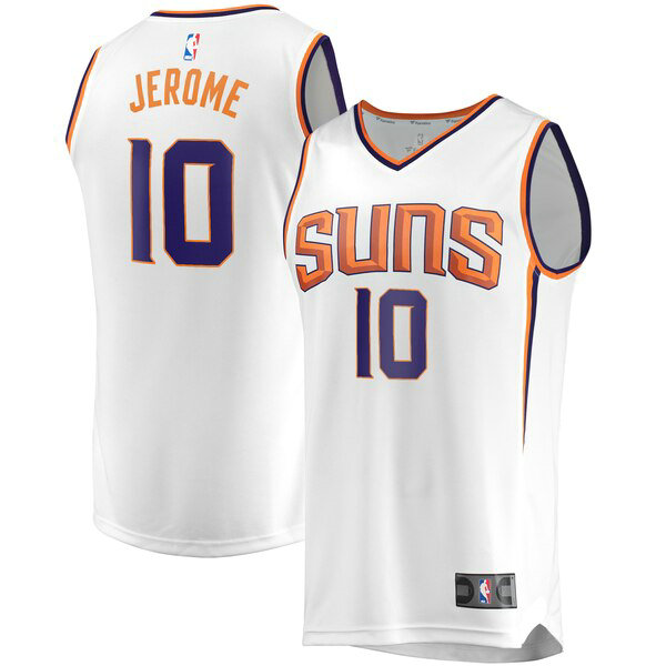 Camiseta Ty Jerome 10 Phoenix Suns Association Edition Blanco Hombre